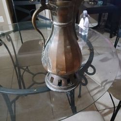 Antique Copper Tea Pot 