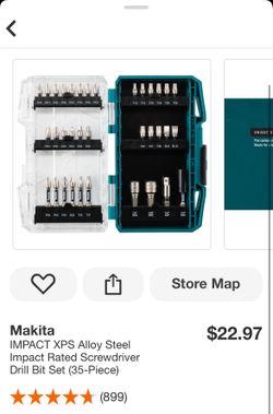 Makita Impact Driving Bit  Set 