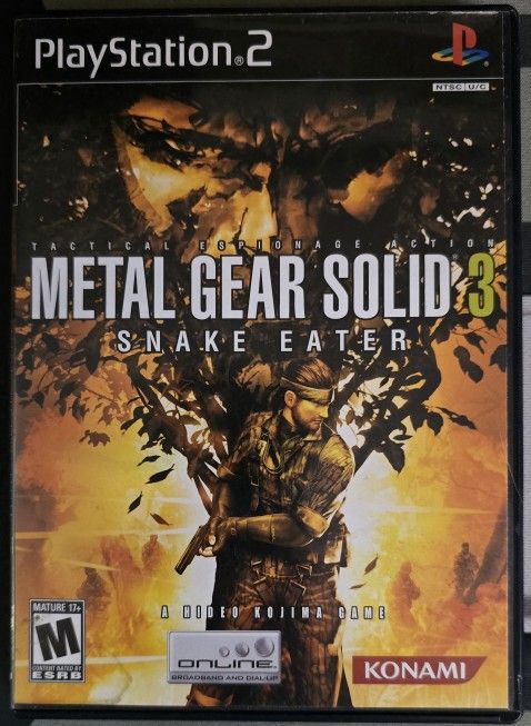Metal Gear Solid 3: Snake Eater for PS2