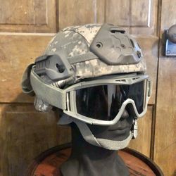 US Army ACH Kevlar Helmet, Med