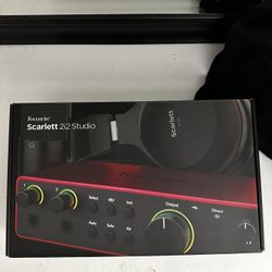 Focusrite Scarlett 2i2 Studio