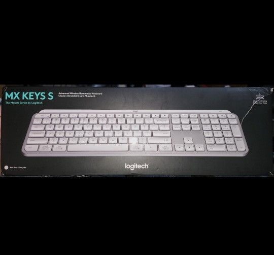 Logitech MX Keys S Pale Grey