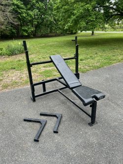 Weight Bench Press Setup