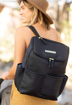 Petunia Pickle Bottom leather backpack