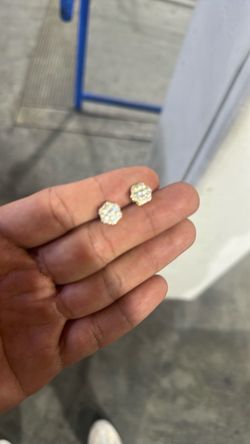 Diamond earrings 925
