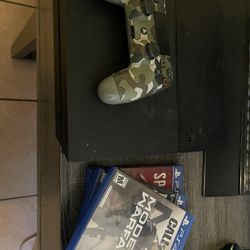 PS4 With Games 