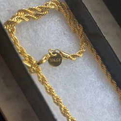 18k Gold Filled Chain 