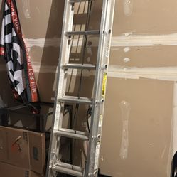 20' Werner Aluminum Extension Ladder