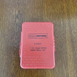Craftsman 7 Pc High Speed Drill Set