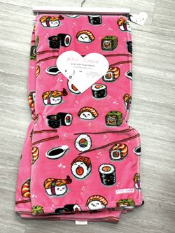 Betsey Johnson sushi throw