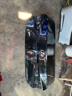 2022 Lexus ES 300 trunk rear bumper