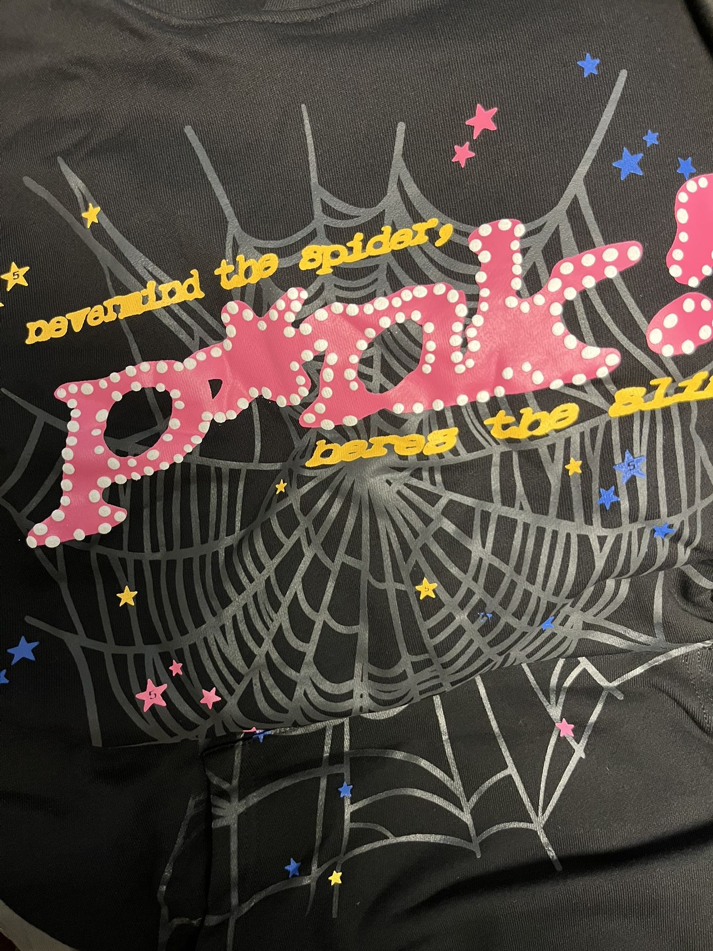 P!NK Spider Hoodies