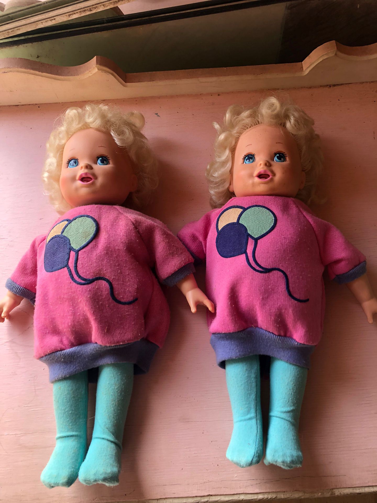 Vintage Baby Grow Up Dolls