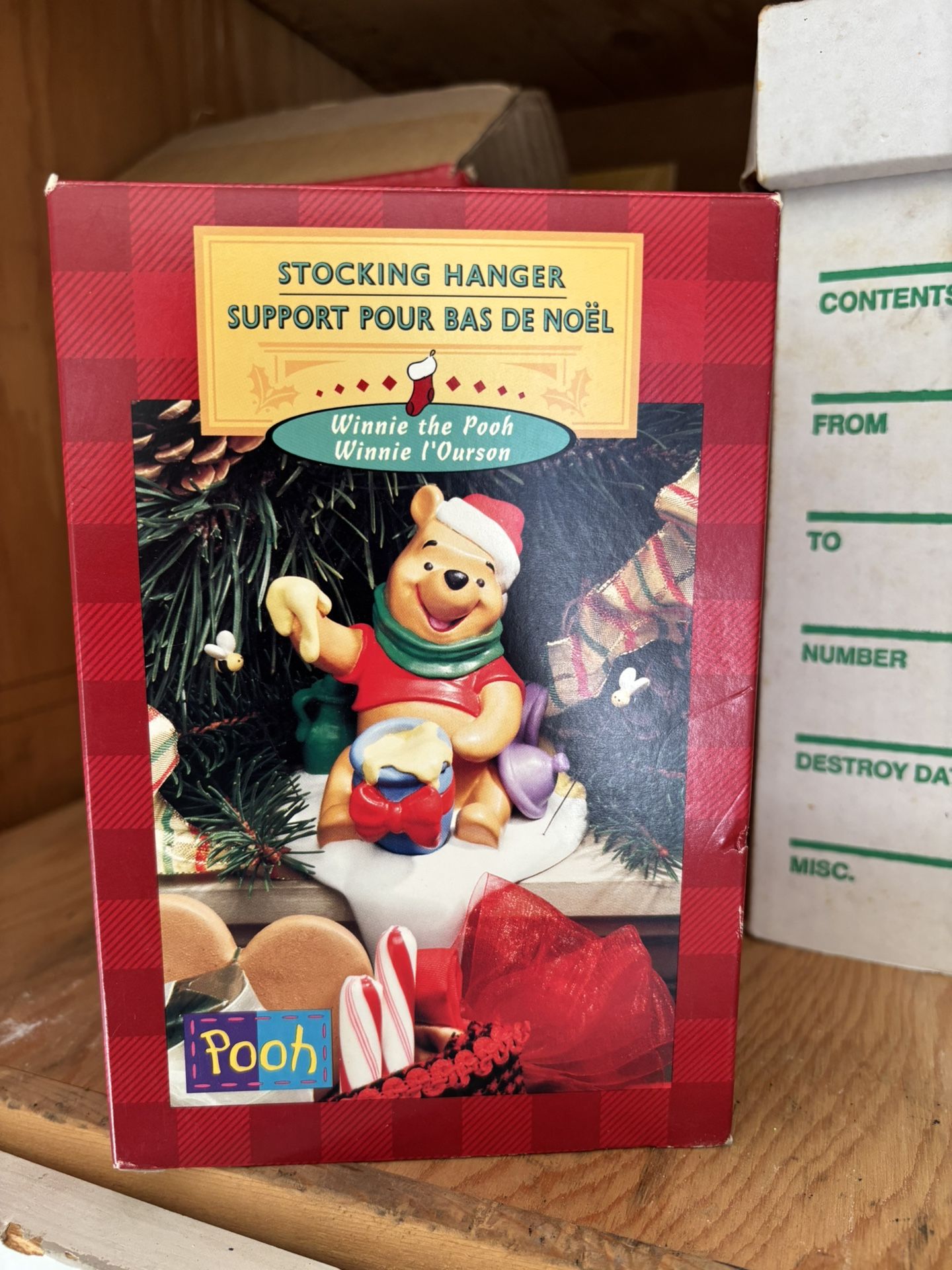 Winnie The Pooh Stocking Hanger