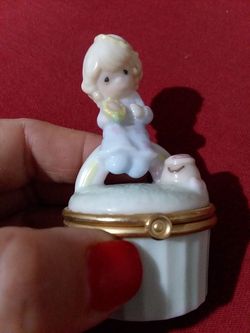 Precious Moments porcelain trinket