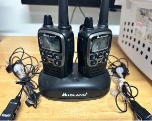 Midland X-Talker Two-Way Radio Set with Dock