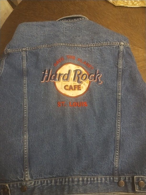 Hard Rock Cafe Jean Jacket