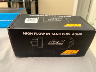 AEM high flow fuel pump