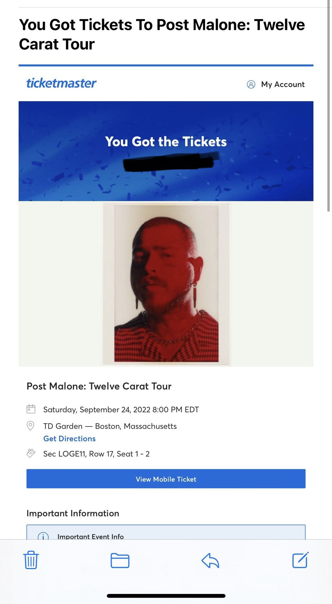 Post Malone Tickets