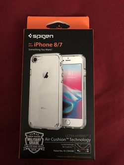 iPhone 8/7 case & screen protector