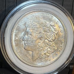 1921-D  Morgan Silver Dollar 