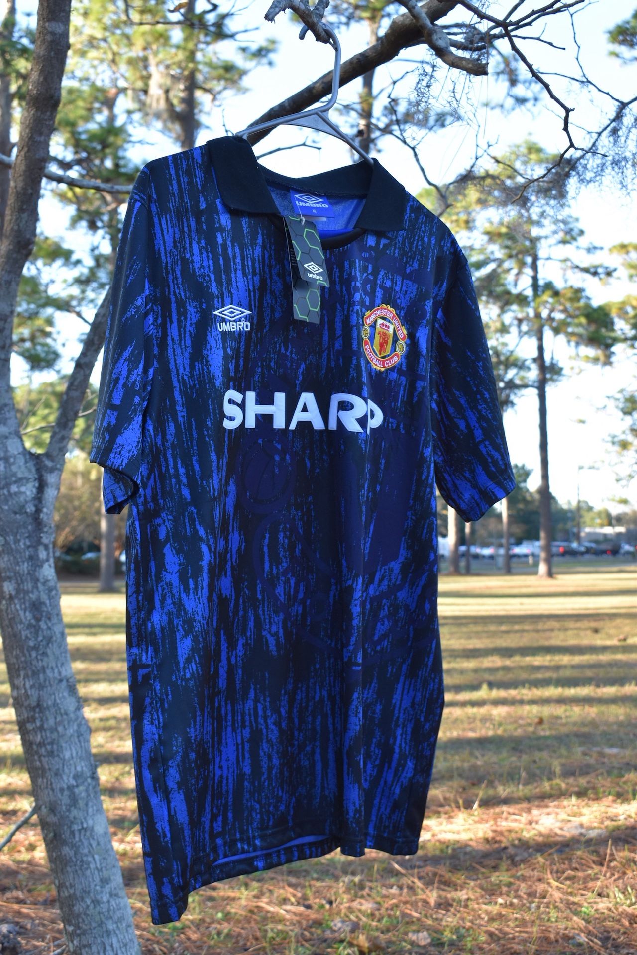 Manchester United 92/93 Away Retro Jersey (XL) – NWT