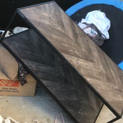 Double Decker Coffee Table With Scuffs