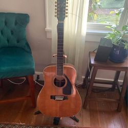 Yamaha 12 string guitar