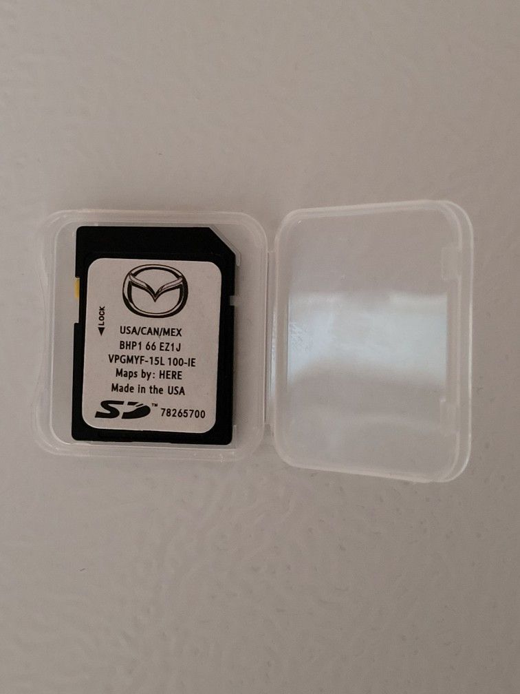 Mazda GPS SD Card