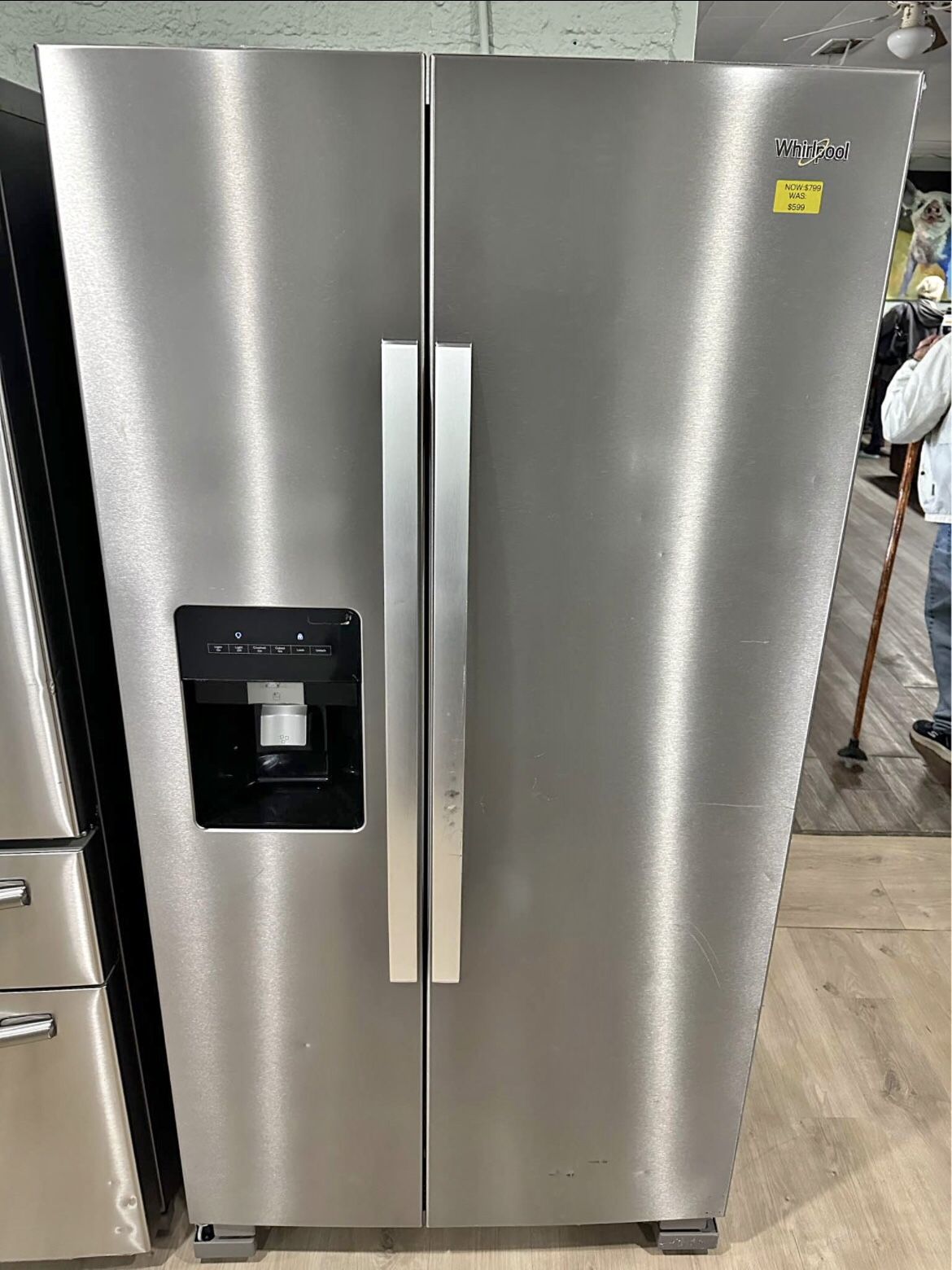 Whirlpool Side By Side Refrigerator