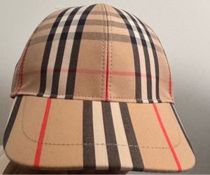 Check Cotton Baseball Cap( Burberry) Toddler(Large) PRICE IS FIRM