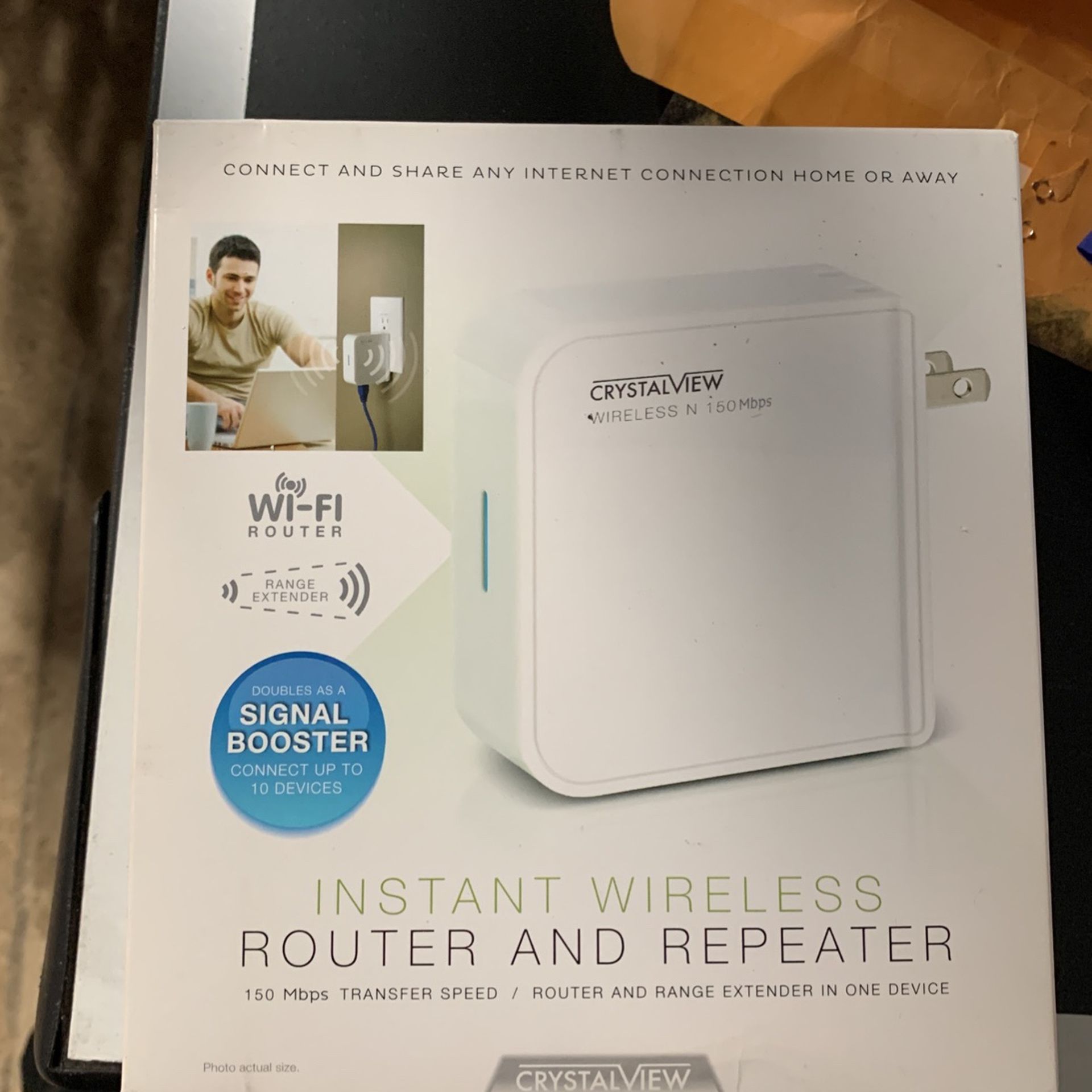 Instant Wireless Router And Repeater