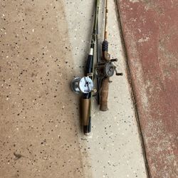 Vintage Rod And Reels