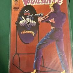 1988 The Vigilante #50 Comic Book Final Issue (Peacemaker)
