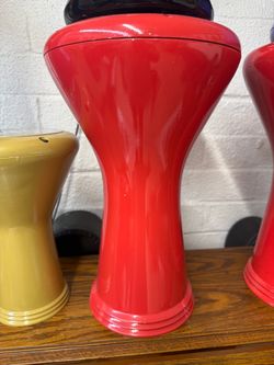 Red Gloss Ceramic Darbuka Drum