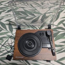Vinyl Record Player With Bluetooth 