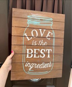 Rustic Wood Pallet Wall Sign