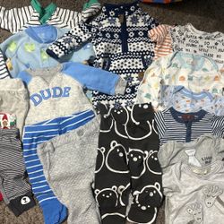 Baby Boy Clothes 0-3 Months 
