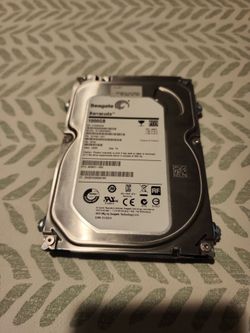 Seagate Barracuda 1000GB (1TB) Internal HDD. It is 3.5-inch drive .. 7200 RPM-64MB-ST1000DM003.