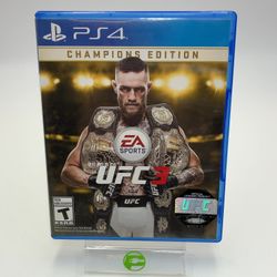 UFC 3 Champions Edition (Sony PlayStation 4 PS4, 2018)