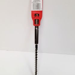 Milwaukee SDS MAX drill bit. This one is 1/2 inch x 13 inch. Has 4-Cutter Solid Carbide, super strong. Good for concrete with rebar. Model 48-20-3902.