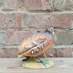 Vintage Quail Figurine