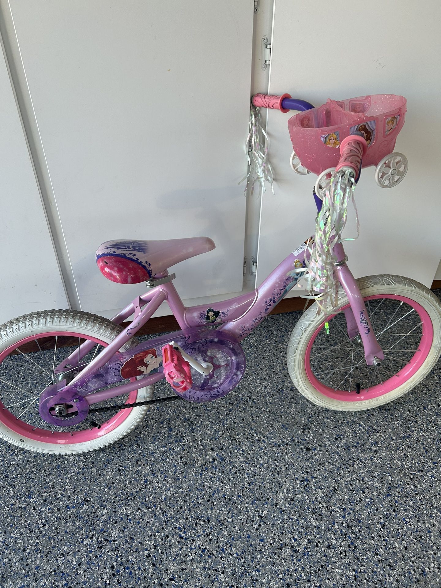 Girls Huffy Princess Bike