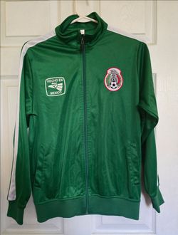 Vintage-style Mexico National Team Track Jacket - Star Sports, Men's Size Small