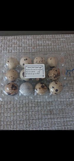 Home cared organic qual eggs