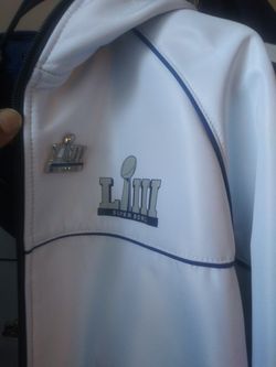 Superbowl jacket Xl and L
