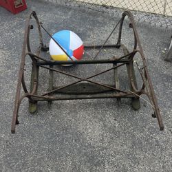 Yard Art Sleigh Frame