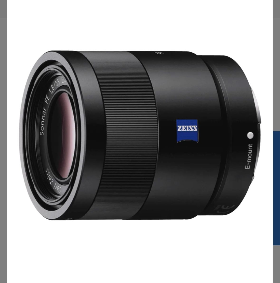 Sony 55mm F1.8 Zeiss Sonnar Full Frame Prime Lens E-mount