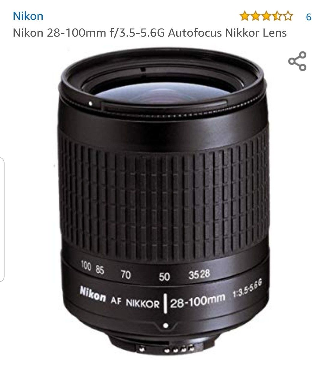 NEW Nikon Nikkor 28-100 AF Lense