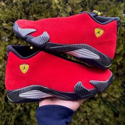 Jordan Retro 14 Ferrari (2025) Brand New - Size 8/8.5/9/9.5/10.5/11/11.5